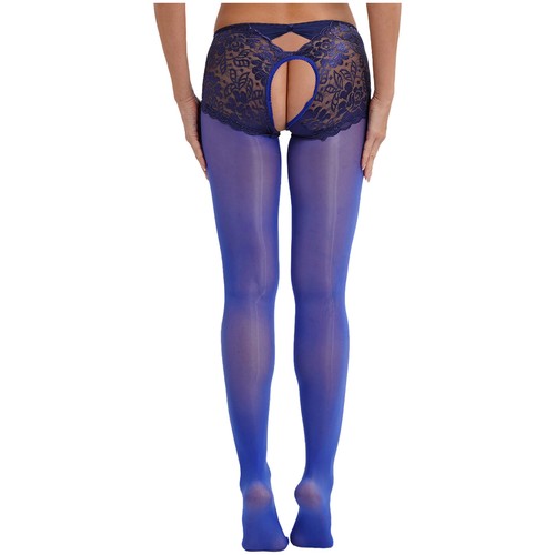 Mujeres Pantimedias Cómodas Medias Suave Bodystocking Recorte Ropa Interior Elástica - Imagen 28 de 95