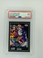 2020 Panini Score Gem Masters Davante Adams 1/1 PSA 9 MINT