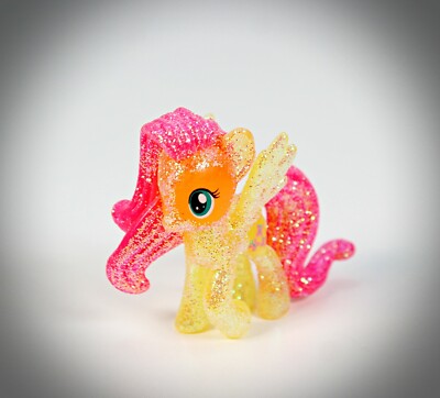 My Little Pony Fluttershy 花園姫ダイヤカスタム 一点物 FIM Diamond Crystal My Little Pony Figure Mystery Fluttershy