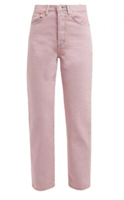 ACNE STUDIOS Pink Jeans Zip Pants Size 25/32 | eBay