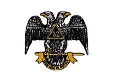 32nd Degree Scottish Rite Masonic Freemason Patch