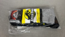 Jurrasic Park Mens Logo Crew Socks Multicolor Size 10-13 NWT's.