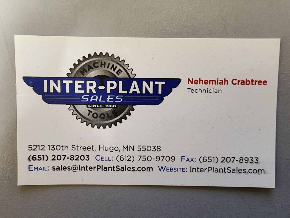 Campbell 930 CBN 5 Axis 30hp CNC Form Grinder (Reconditioned