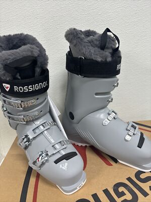 2024 Rossignol Pure 80 Women's Ski Boots Gray Size Mondopoint 26.5