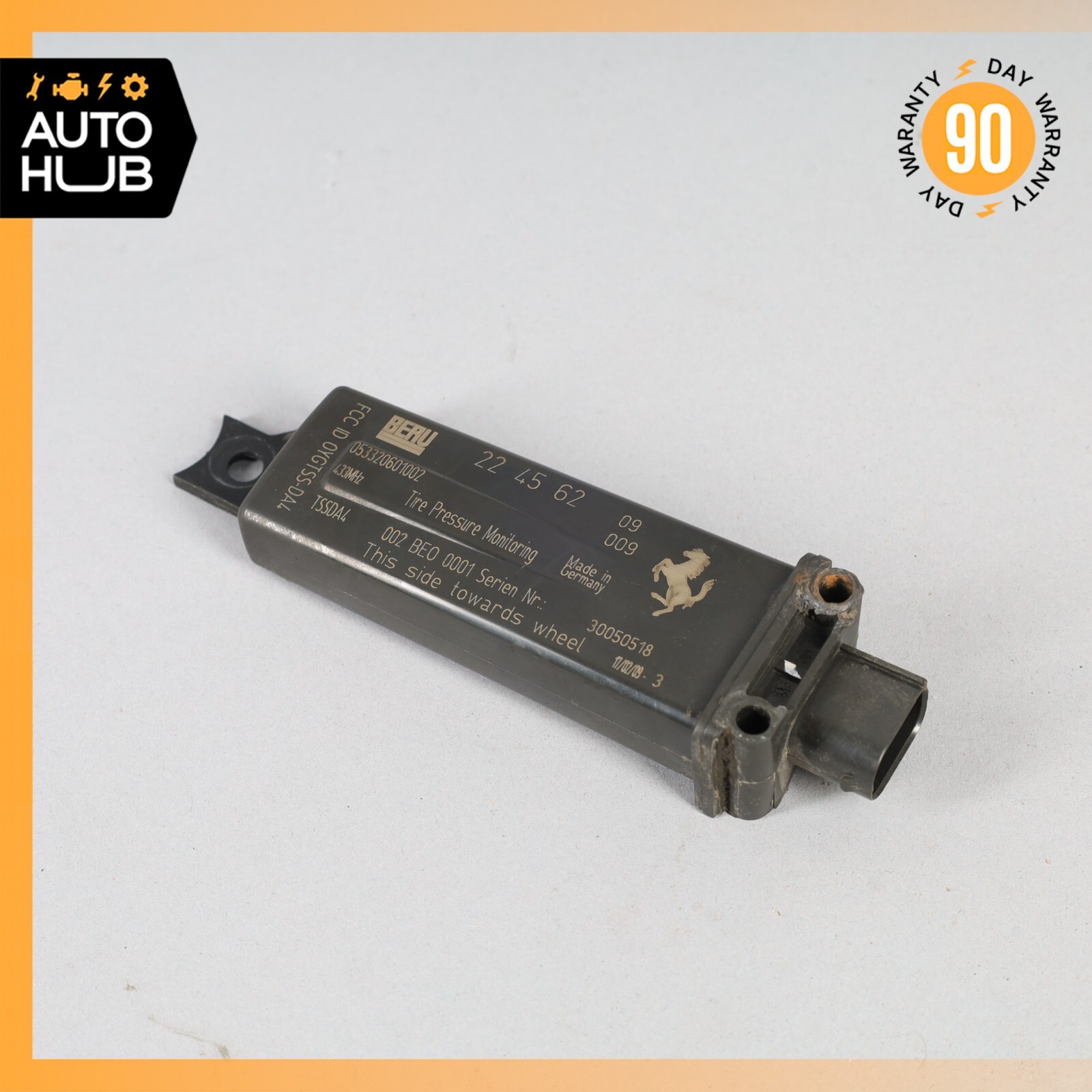 05-13 Maserati GranTurismo M145 Tire Pressure Monitor Sensor 224562 OEM