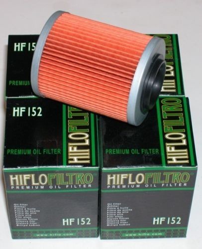 Ölfilter Hiflo HF152 + Ölablassschraube Magnetisch Für: Aprilia CAN-AM