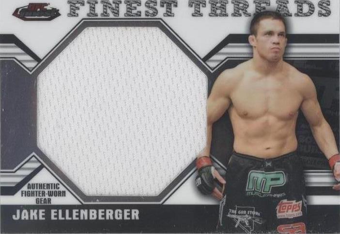 2011 Topps Finest UFC - Jake Ellenberger #JR-JE - 1 of 1