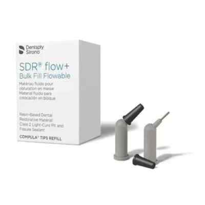 Dentsply SDR Posterior Bulk Fill Flowable Base 15 Compula Tips universal shade