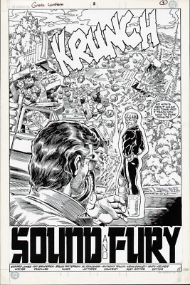 GREEN LANTERN #3 ORIGINAL PASTEUP PRODUCTION ART PAGE LOT HAL JORDAN GUY GARDNER