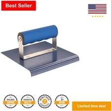 Premium Bon Edger - Blue Steel 6x6 - 3/8" Radius - Comfort Grip Handle - Durable