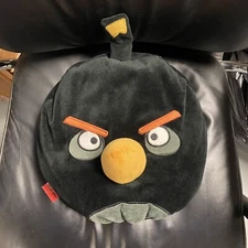 Angry Birds Black Bird 12-13" Plush Beanie bead stuffed animal Pillow Bomb