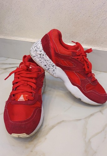 Puma Trinomic Blaze Of Glory Soft Slip On Toggle Red Herren Sneaker 360030 11 - Bild 1 von 11