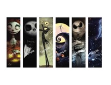 6 Nightmare Before Christmas Cut Collage Bookmarks Junk Journal Cards Books 2NJ