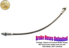 REAR STAINLESS BRAKE HOSE Chevrolet Chevelle 1964 1965