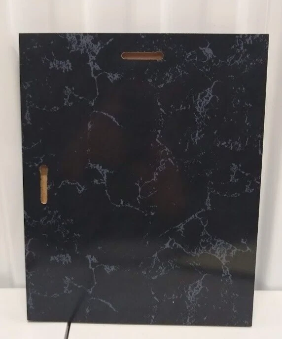 Henrik Lundqvist-Rangers-10 1/2 x 13 Black Marble Plaque With 8x10 Photo - Image 2 of 2