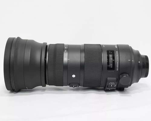 SIGMA 150-600mm F5-6.3 DG OS HSM Sports with case for Nikon F mount Japan - Picture 4 of 11