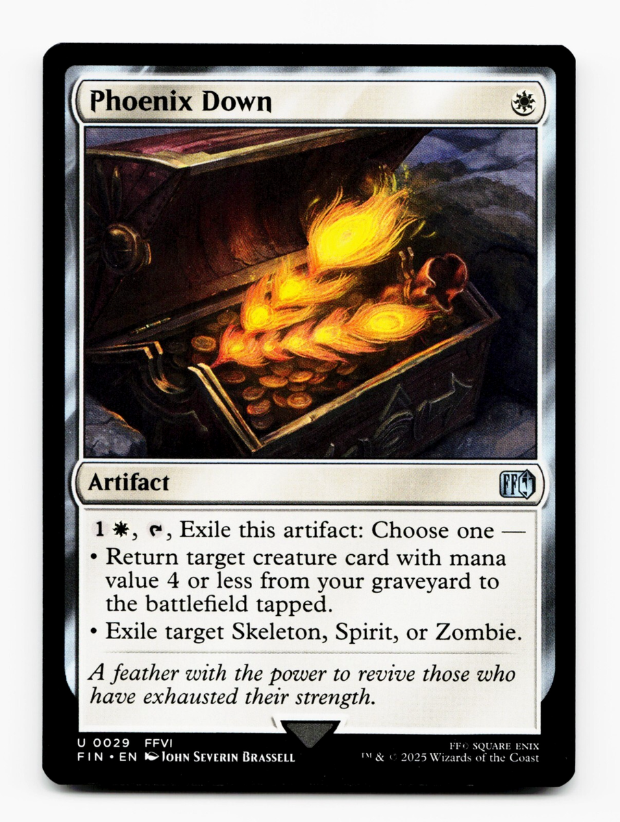 Phoenix Down [Universes Beyond: Final Fantasy] MTG Magic ⚪ | eBay