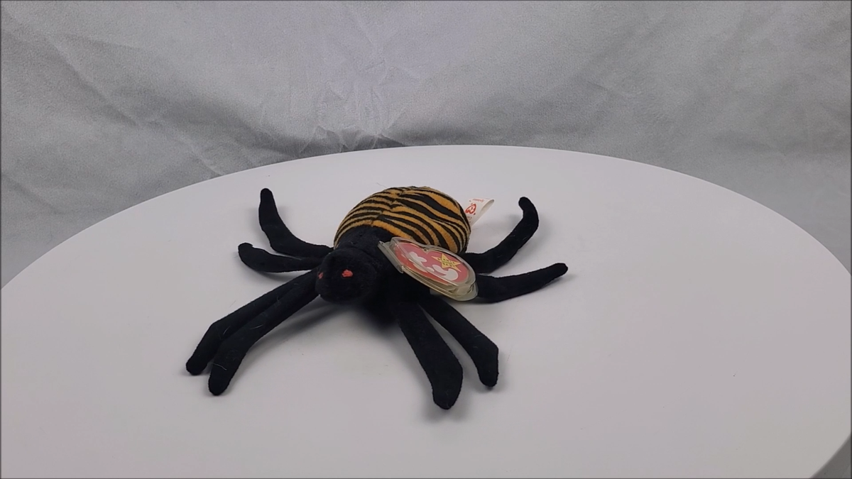 Vintage 1996 TY Spinner the Spider Beanie Baby NWT | eBay