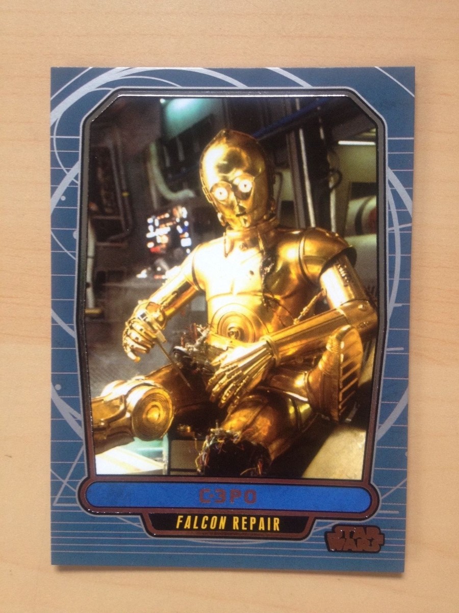 2013 Star Wars Galactic Files 2 # 485 C-3PO Topps Cards | eBay