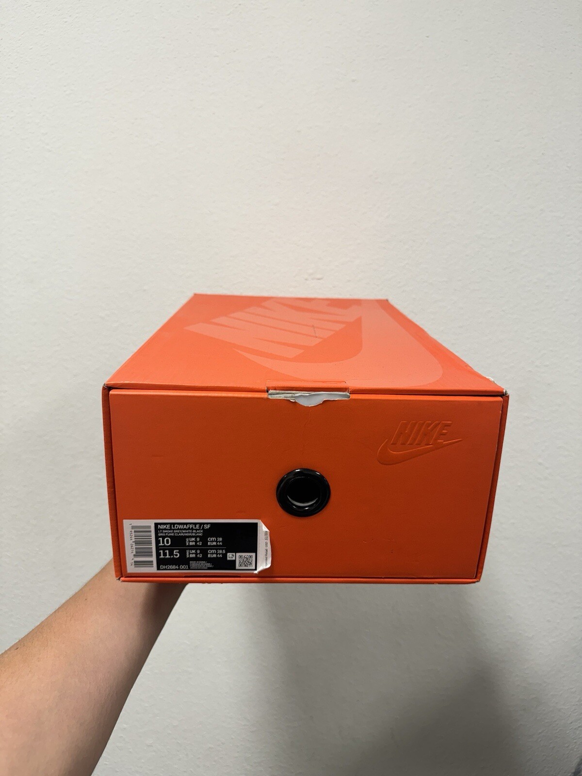 SACAI X NIKE Taglia 10 Nike LDV Waffle x Fragment Design x Sacai Grigio