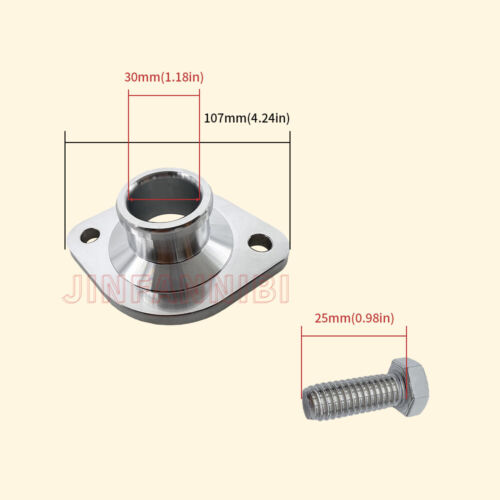 Aluminum Water Neck Thermostat Housing for Mopar Chrysler Dodge 440 383 114-1004 - Foto 4 di 6