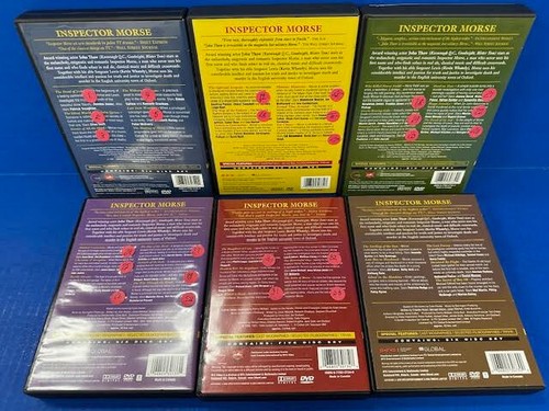 INSPECTOR MORSE LARGE DVD COLLECTOR WOODEN BOX SET-FROM CANADA-BOOK & 35 DISC-LN - Picture 6 of 14