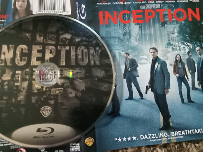 Inception Blu Ray (DISC ONLY) + Artwork