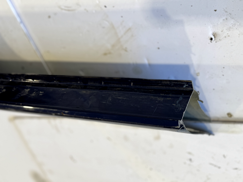 1992-1996 Ford F250 F350 CREW CAB REAR LEFT C PILLAR CUT OUT REPAIR PANEL - Picture 9 of 14