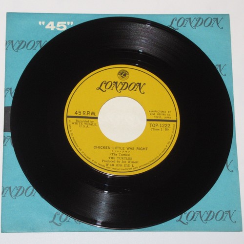 THE TURTLES SHE'S MY GIRL JAPAN 7" TOP-1222 - Picture 6 of 6