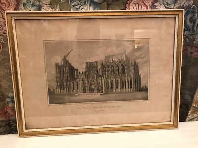 Bild : Köln Dom  Coeln (Unesco Weltkulturerbe) Central-Dombau-Verein  von 1851