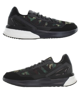 Adidas Men's NEBZED SUPER BOOST Black - Green Camo Running Shoes Size 11.5  - 12 | eBay