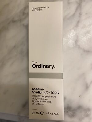 The Ordinary Caffeine Solution 5% + EGCG (30ml) | (USA SELLER) | Authentic NIB