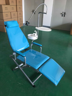 Dental Tray Dental Portable Folding Chair Dental Chair Unit With LED Light