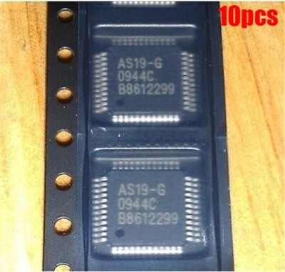 10Pcs AS19-HG AS19 QFP48 E-Cmos Lcd Power Chip Ic New ya