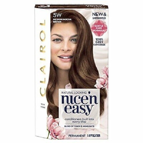 CLAIROL NICE`N EASY CREME 5W MEDIUM MOCHA BROWN