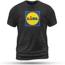 LiDL Grocery Food Market Logo T-Shirt Funny Size S-5XL Made in USA