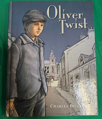 Oliver Twist By Charles Dickens Hardcover Graphic Novel IDW First Edition New