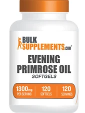 BulkSupplements Evening Primrose Oil Softgels -Omega 6 Supplement
