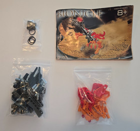 LEGO BIONICLE Master Builders Set 10023 w/Instructions, No Box, 100% Complete!
