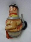 VINTAGE GERMAN REINHOLD MERKELBACH HOBO BEER STEIN PEWTER LID — photo 10