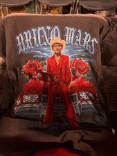Bruno Mars The Romantic Tour 2026 Bay Area Exclusive Merch Shirt XL New