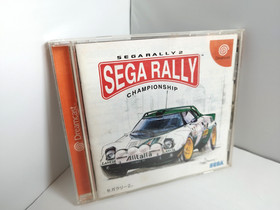 Sega Rally 2 Championship w/OBI Sega Dreamcast DC JAPAN ver.