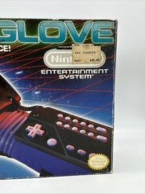 Rare Nintendo NES Power Glove Size L Mattel 1989 NIB Brand New Sealed