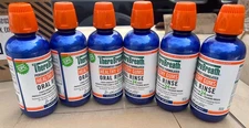 6 X TheraBreath Healthy Gums Oral Rinse Clean Mint 16 oz *READ*