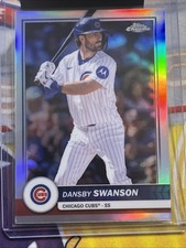 2026 Topps Chrome Flagship Dansby Swanson Rainbow Foil #71 Chicago Cubs