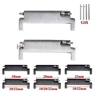 1 Pair Watch Strap Adapter 18mm To 20mm 22mm,20mm To 18/20/22mm,22mm To 22mm