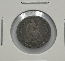 1857 O Seated Liberty Half Dime
