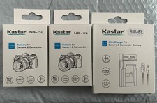 Kastar Battery Slim Charger for Canon NB-3L CB-2LU Canon PowerShot SD500 Camera