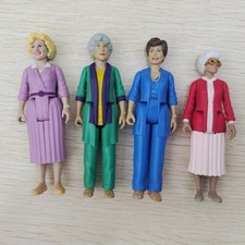 4pcs 3.75" Golden Girls Retro Action Figures Rose Dorothy Blanche Sophia Figure