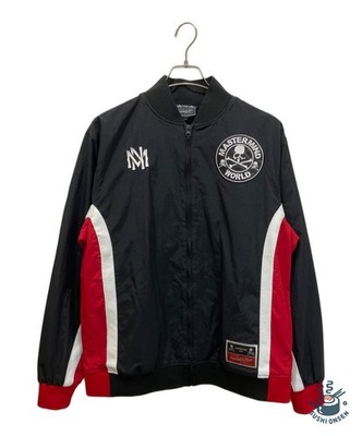 Mastermind WORLD × MITCHELL & NESS WARM UP Collaboration Jacket Sz: L HY/FH2024